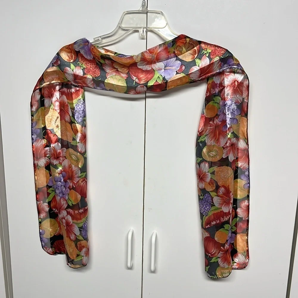 Scarf lightweight Floral